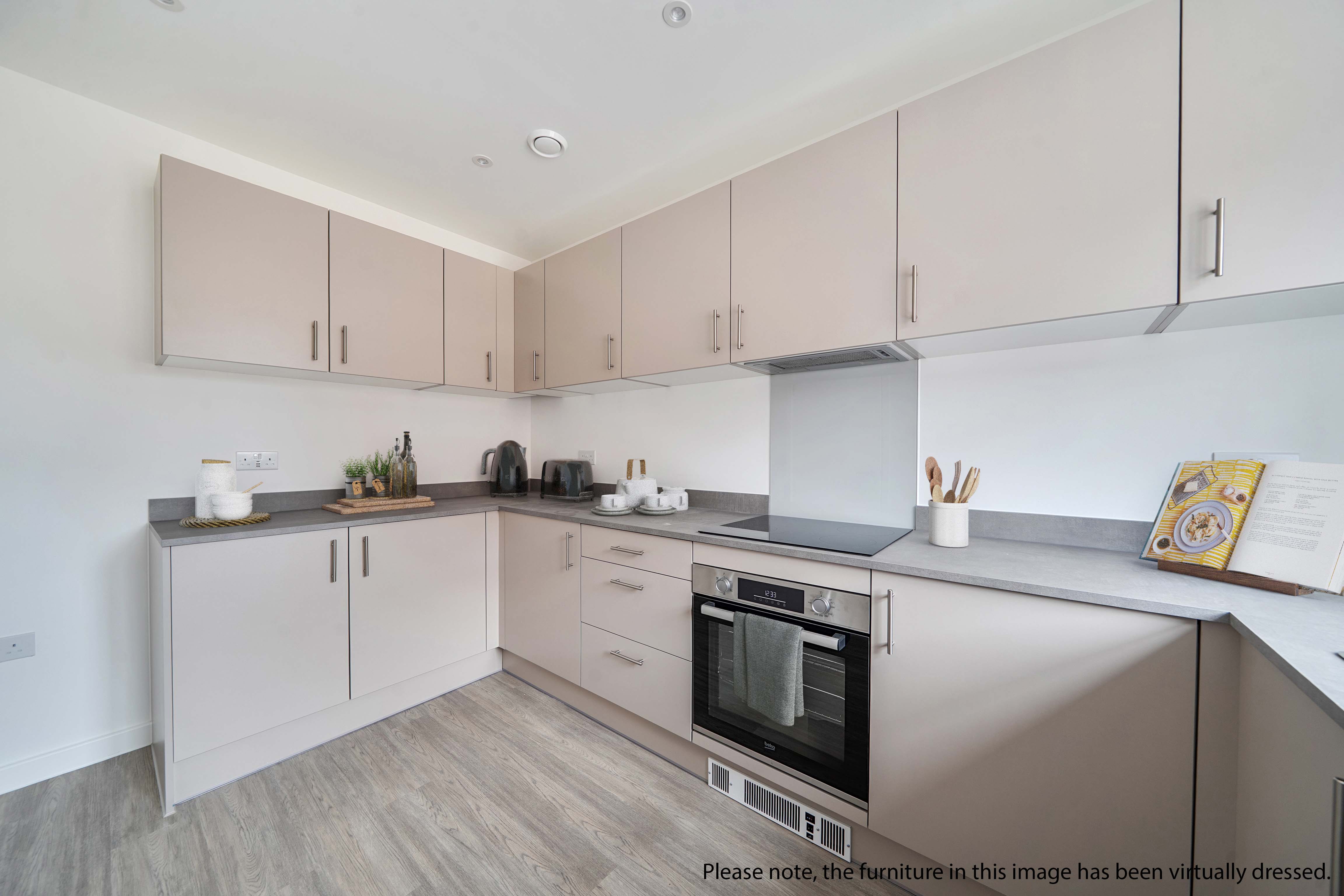 Kitchen Virtual Staging at Leighwood Fields